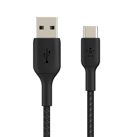 Belkin - Boost Charge Cable Trenzado Usb-C A Usb-A