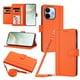 thumbnail image 1 of Xiaomi Redmi Note 17 Pro Max 5G Funda Billetera con Cierre Magnético, Naranja, 1 of 6