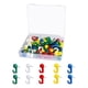 thumbnail image 5 of 100 PCS HEADS PIN TACKS GANCHOS COLORCHOS PARA DOCUMENTOS DE PABITA DE BOLETíN DEL HOGAR, 5 of 5