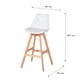 thumbnail image 3 of Pack 2 Piso Bar Con Patas De Madera Ii Blanco, 3 of 6
