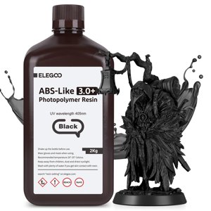 Impresora 3D De Resina Elegoo Abs Like 3.0 Plus Black 2L