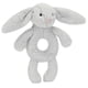 thumbnail image 1 of Jellycat Peluche Sonajero Bashful Conejo Gris, 1 of 3