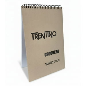 Trentino - Croquera Tamaño Oficio 80 Hojas