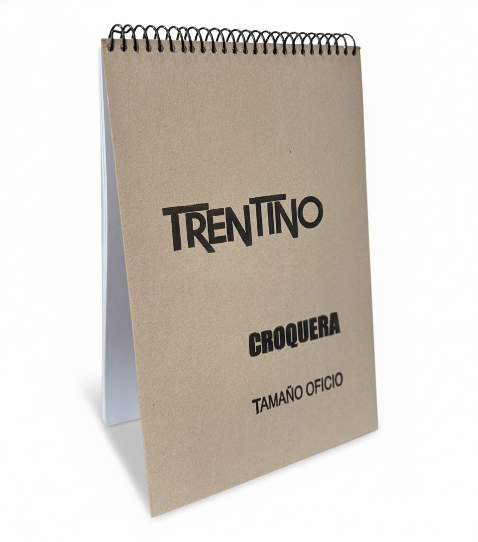 Trentino - Croquera Tamaño Oficio 80 Hojas