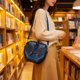 thumbnail image 2 of Bolso bandolera pequeño mujer cuero monederos correa ajustable moda hombro bandolera hobo, 2 of 6