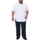 thumbnail image 2 of INSPIRE CHIC Regreso a Clases Camisas de Negocios de Manga Corta con Bolsillo en el Pecho para Hombres Grandes y Altos XL Blanco, 2 of 5