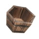 thumbnail image 1 of Cubo De Madera Maceta Macetero Barril Patio Jardín Decoración Para El Hogar Hexagonal, 1 of 3