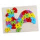 thumbnail image 1 of Rompecabezas De Madera Con Letras Abc Montessori, Bloques De Letras De Animales, Juguetes Para Ni?os Y Ni?as, Pollo, 1 of 5