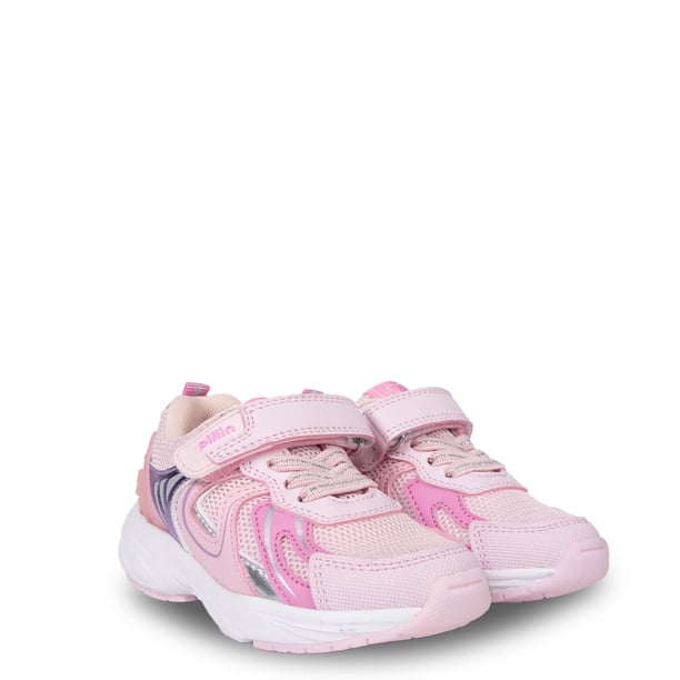 Zapatilla Bebé Niña Suela Chunky con Velcro Rosado Pillin