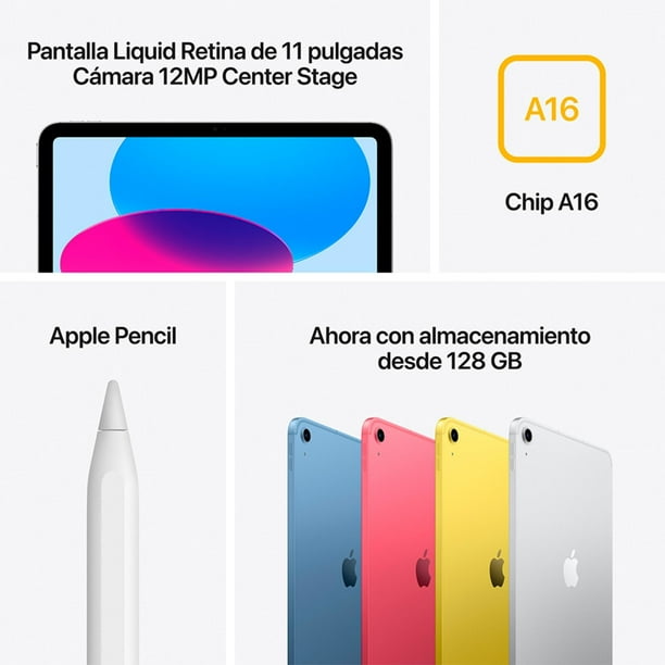 iPad 11ªGen A16 WiFi 256GB + 4G/5G plata | Lider