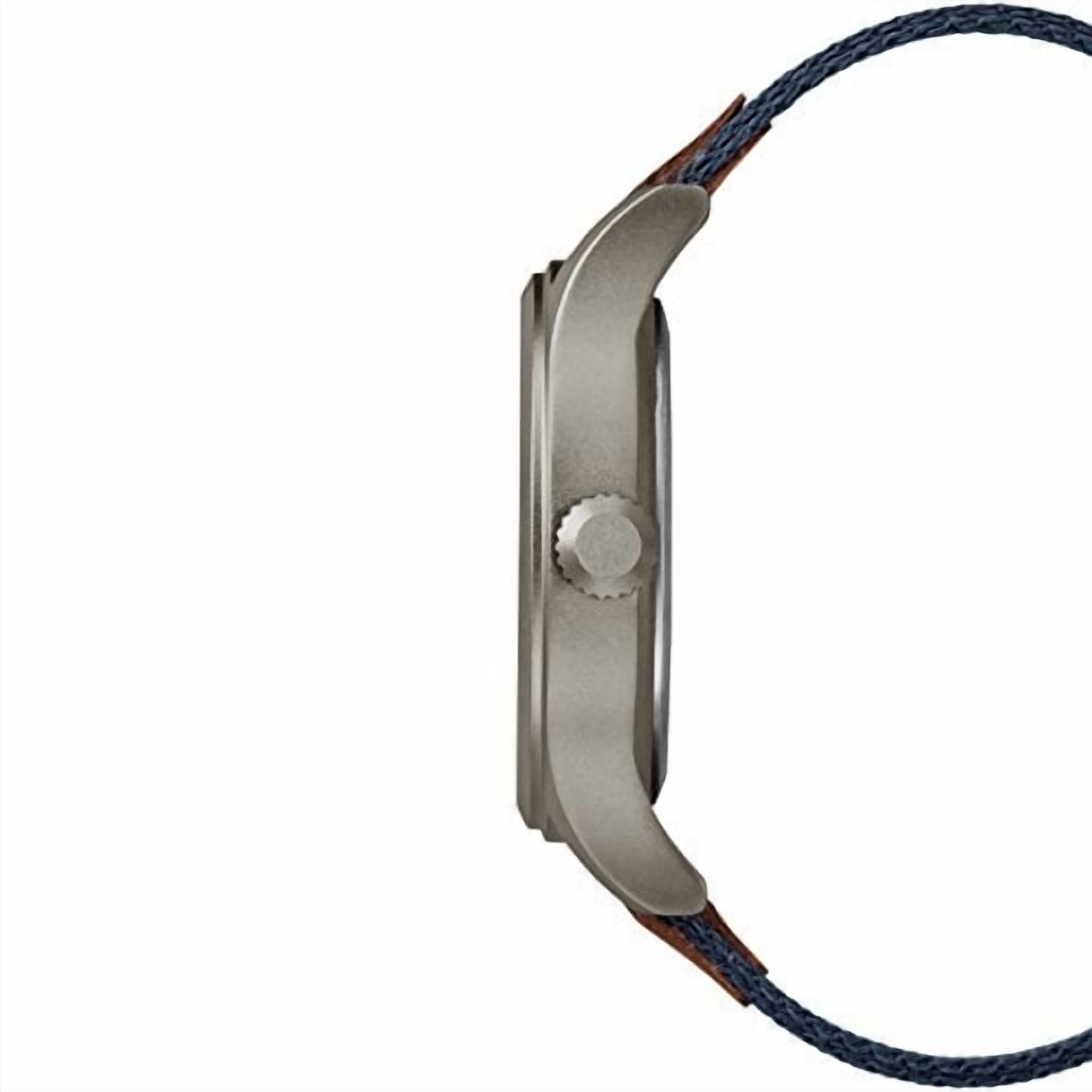 Timex Tw4b14100 Expedition Scout 40mm Reloj Para Hombre Con Correa De Cuero/nylon Azul/mar Timex Timex