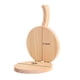 thumbnail image 3 of Prensa de Tortilla de Madera Natural Redonda con Asa, 3 of 6