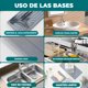 thumbnail image 5 of Set 3 Bandejas Baño Absorbente Jabón Cepillo Dientes, 5 of 10