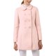 thumbnail image 1 of INSPIRE CHIC Abrigo de Mujer con Cuello Peter Pan Doble Botonadura Trinchera de Invierno Abrigo Pea Rosa M, 1 of 7