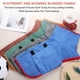 thumbnail image 4 of Uxcell Abrigo Secador para Perros, Batas para Perros para Después del Baño Bata Súper Absorbente Toalla Suave Ajustable, (M, Azul), Para Secado Rápido Mantener Calor Mascotas, 4 of 7