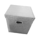thumbnail image 1 of Caja De Almacenamiento De Discos De Vinilo De 12 Pulgadas, Estuche Para Discos De CD, Organizador De Estuche De Transporte, Color Gris, 1 of 5