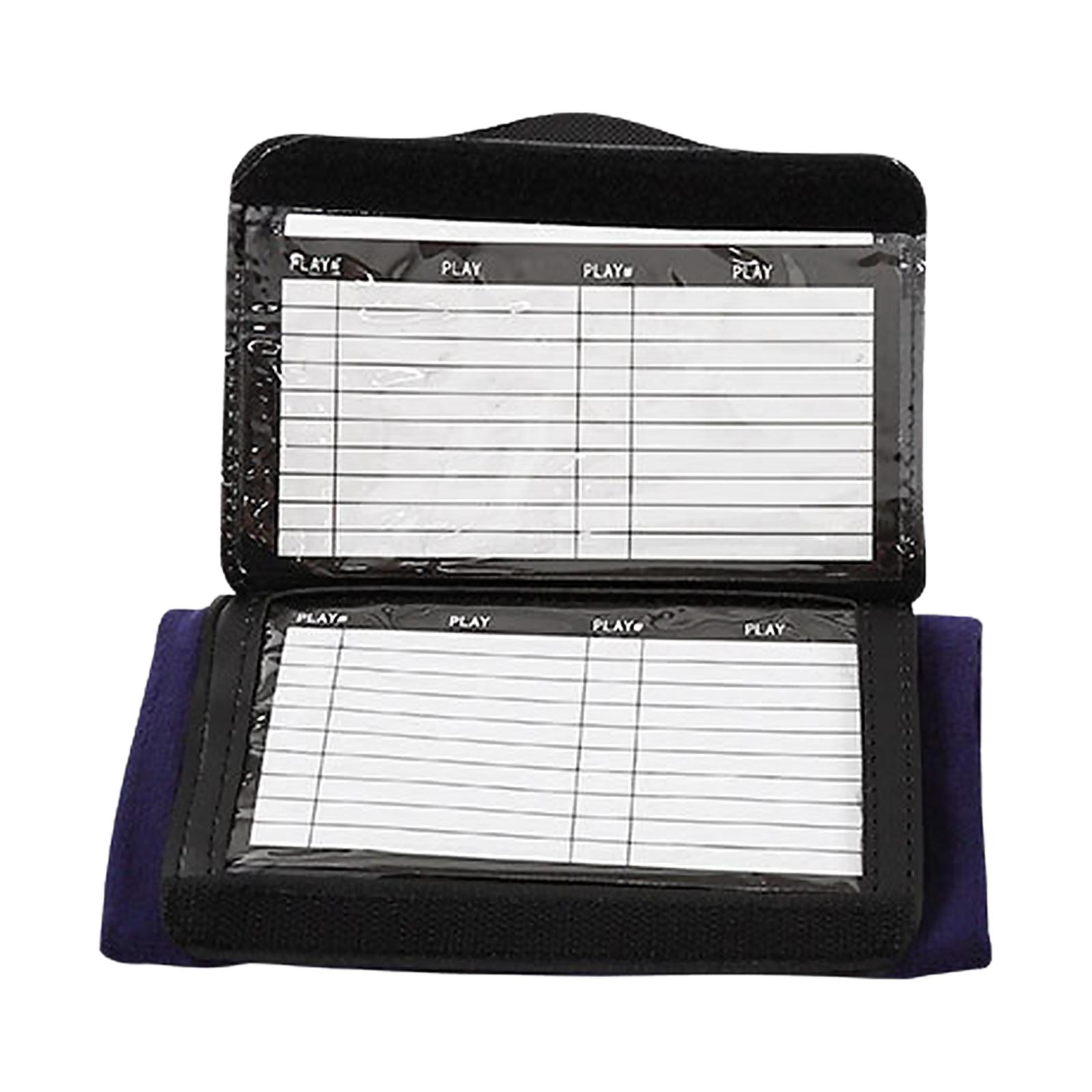 Magideal - Libro De Jugadas De Muñequera, De Enseñanza Muñequera Entrenador Brazalete Libro De Jugadas, Para Béisbol Rugby Fútbol Jugar Fútbol Hockey. , Hoja Otro