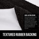 thumbnail image 5 of Alfombra de baño GORILLA GRIP de chenilla, 30 x 20 cm, absorbente, color negro, 5 of 9