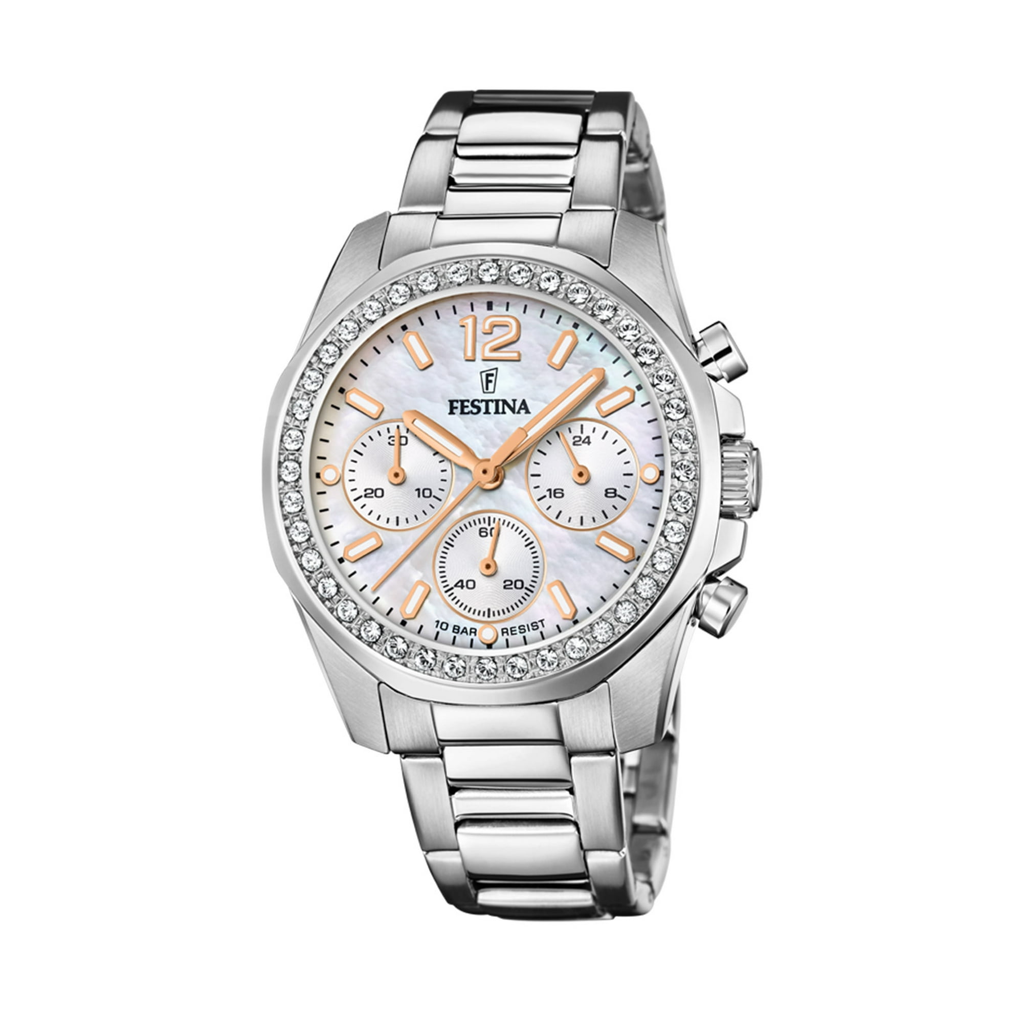Reloj F20606/1 Festina Plateado Mujer Boyfriend Collection