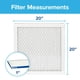 thumbnail image 2 of Filtro de Aire para Horno Filtrete AC 50x50x2 cm MERV 13 Paquete de 6, 2 of 9