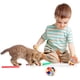 thumbnail image 2 of Pelotas de juguete para gatos con cascabel (3 tamaños/paquete), pelotas suaves y coloridas con cascabel incorporado, juguetes interactivos para masticar para gatos y gatitos de interior., 2 of 5