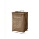 thumbnail image 1 of CESTA DE ROPA 36CMX59CM COLOR MARRON, 1 of 4
