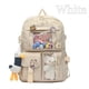 thumbnail image 1 of Get Ready for School with Our Cute and Waterproof Oxford Cloth Backpack for Girls with Multi-Pocket and Four Random Badges, 1 of 5