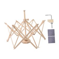 Bothyi - Devanador De Madejas De Hilo De Madera, Rápido, Resistente Y Ligero, Para Tejer A Crochet.