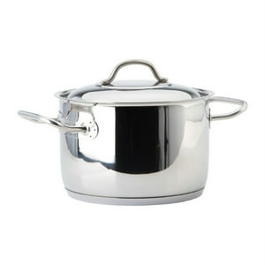 Olla Con Tapa Y Asas 4.5Lt Acero Inoxidable Lacor