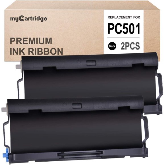 Cartucho de fax MyCartridge PC501 x2 compatible con Brother FAX 575