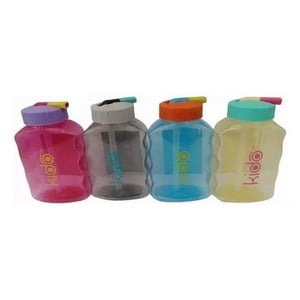 Disparo - Pack 4 Botella De Agua Toma Jugos Niños Niñas 250 Ml