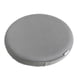 thumbnail image 4 of taburete de barra cubre protector de funda de asiento de silla redondo gris 33cm, 4 of 5