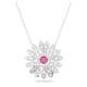 thumbnail image 1 of Colgante Swarovski Eternal Flower Pink Rhodium Plated, 1 of 2