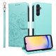thumbnail image 1 of Funda Cartera para Samsung Galaxy A25 5G Perro Cachorro Grabado con Tarjetas Soporte Correa Verde, 1 of 6