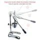thumbnail image 2 of Cortador manual de papas fritas nLn Hope de 30 cm en acero inoxidable, 2 of 8
