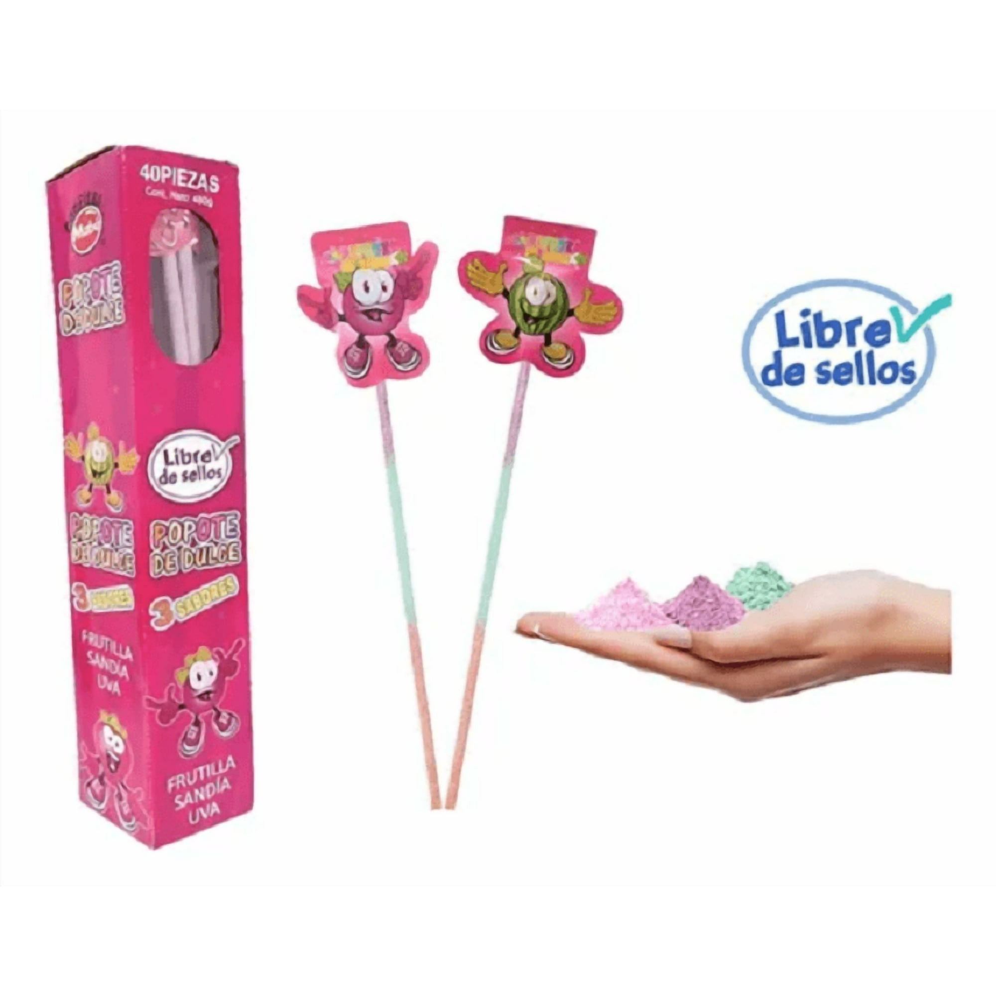 Dulce En Polvo Popote Sin Azucar ( Caja C/ 40 Un ) Mabu