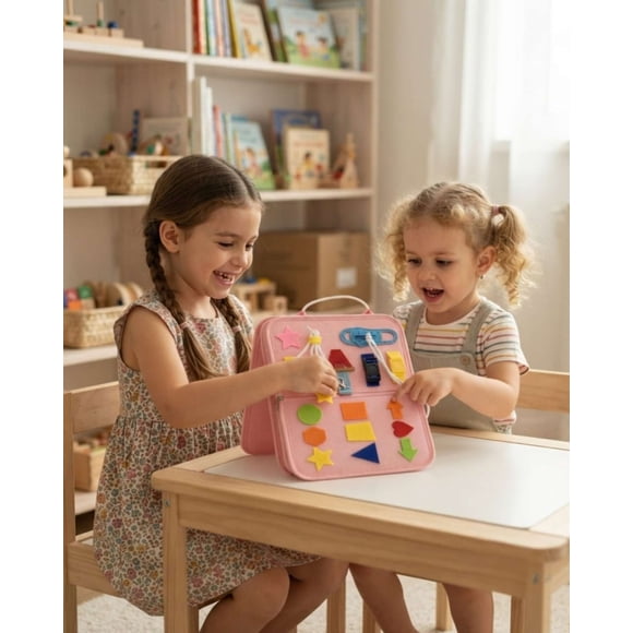 Libro Sensorial Montessori - Juguete de Actividades infantil01