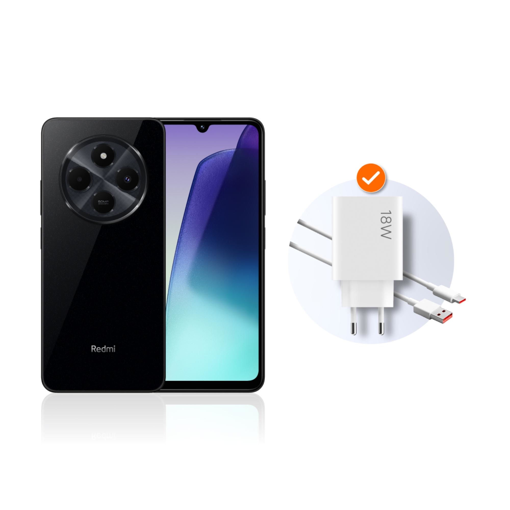 Xiaomi - Smartphone Redmi 14C 4G 128Gb Negro