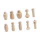 thumbnail image 2 of 10 Uds. Muñecas Con Clavija De Madera Juego De Simulación Personas Con Clavija Para Niños En Edad Preescolar, 2 of 5