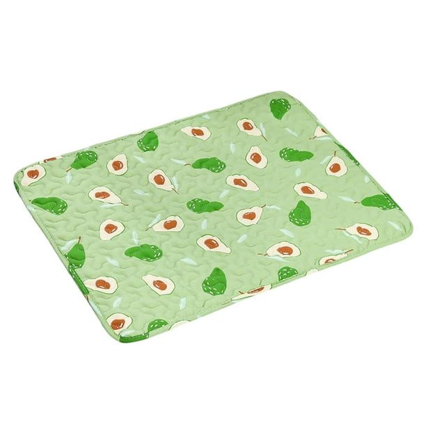 Alfombrilla de cama para perro antideslizante con bonitos estampados, alfombrilla de cama de verano, alfombrilla suave para caja de perro, alfombrilla 40cmx30cm