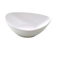 Plato Triangular Para Pasta Yanco Moderne Mo-211, Melamina, 1,8 L, Blanco