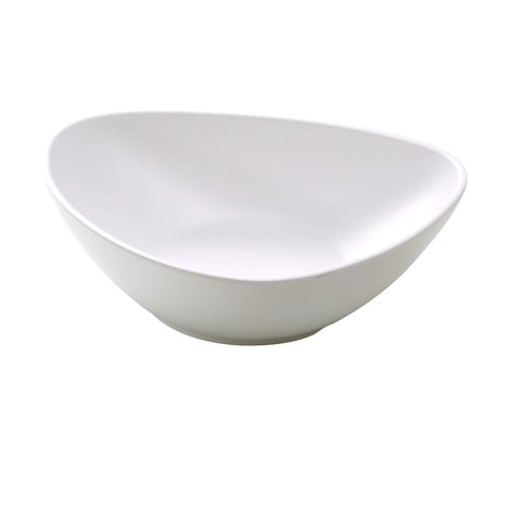 Plato Triangular Para Pasta Yanco Moderne Mo-211, Melamina, 1,8 L, Blanco