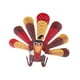 thumbnail image 2 of Candelabro De Pavo Para Velas De Té Candelabro De Metal Colorido Para Velas De Té De Mesa Pavo Sentado, 2 of 3