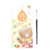 Bothyi - Libro De Pintura De Acuarela De Bolsillo, Libros Para Colorear Con Agua Diy Para Niñas, Dibujos Animados Para Principiantes