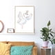 thumbnail image 2 of Póster nórdico de princesa de ballet para guardería, unicornio, arte de pared, pintura en lienzo, cisne, imágenes de pared para habitación infantil., 2 of 5