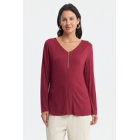 Fashionspark - Polera Mujer Media Pata Con Cierre Rojo