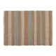 thumbnail image 1 of Bajada De Cama Yute Café Lineas Azules, 1 of 3