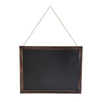 Magideal - Pizarra Pequeña Para Colgar En La Pared, Pizarra Para Mensajes, Menú Rectangular, Tablero De Exhibición De Señal Diy Para Decoración De Pared, Cocina,