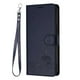 thumbnail image 1 of Funda tipo cartera FOXDOCK para Samsung Galaxy S23 Plus con soporte, ranuras, RFID, diseño de gato, 1 of 5