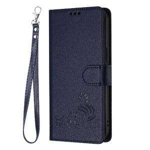 Funda Tipo Cartera Foxdock Para Samsung Galaxy S9 Con Soporte, Ranuras, Rfid, Diseño De Gato